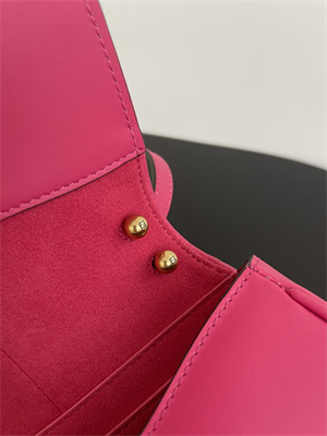 Fen.di C’mon Mini Fuchsia Leather Bag
