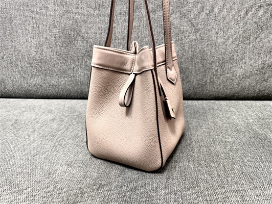 Fen.di ORIGAMI Mini Tourterelle Grey Leather Bag That Can be Transformed