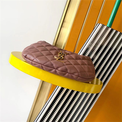 YSL ICARINO In Quilted Nappa Lambskin Pink