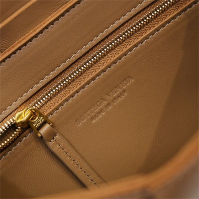 BV Cassette Cross Body Bag In Lambskin Caramel Color