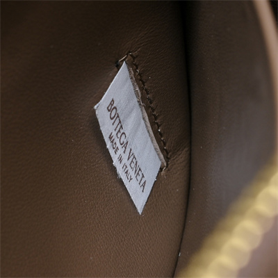 BV Small Loop Camera Bag In Lambskin Leather Taupe Grey Color