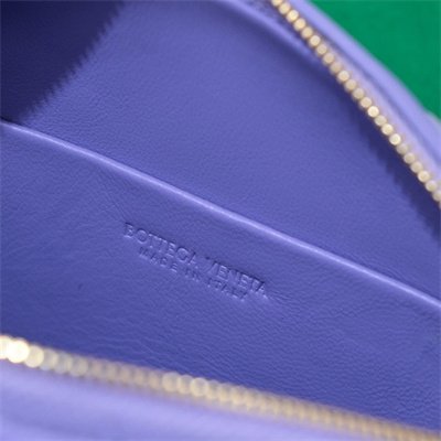 BV Mini Loop Camera Bag In Lambskin Leather Wisteria Color
