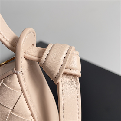 BV Mini Sunrise Shoulder Bag In Lambskin Lotus Color