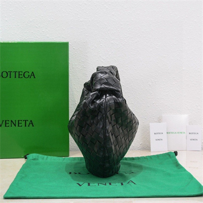 BV Teen Jodie In Lambskin Leather Black Color