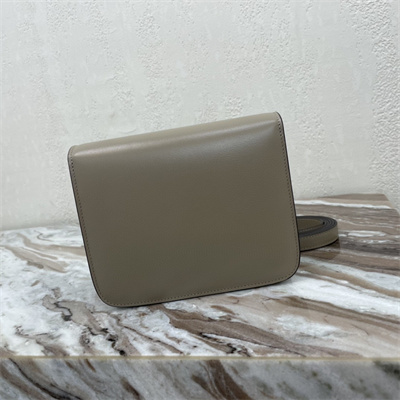 Celine Teen Classic Box Bag In Pebble Box Calfskin Leather