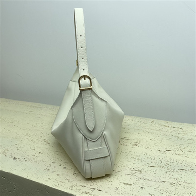 Celine Medium Romy in Supple Calfskin Light Stone