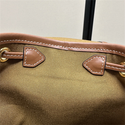 Celine Mini Backpack Folco In Triomphe Canvas and Calfskin White