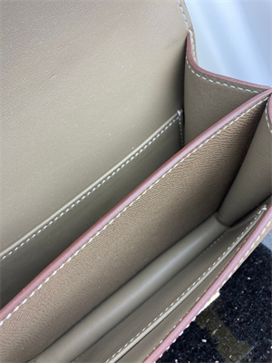 Constance Bag Epsom Leather 18CM Gold/Silver Tone Metal In Etoupe Color HS