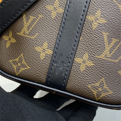 L.V Speedy Bandoulière 25 Monogram Canvas Black Strap M41113