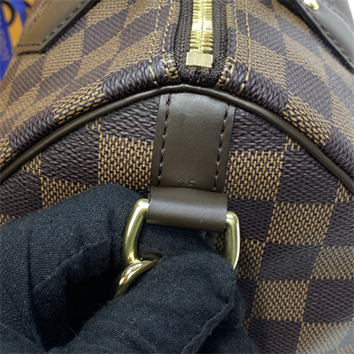 L.V Speedy Bandoulière 25 Damier Ebene N41368