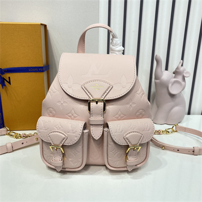 L.V Backup Monogram Empreinte Pink Opale M47074