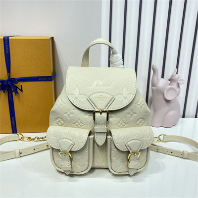 L.V Backup Monogram Empreinte Cream M47106