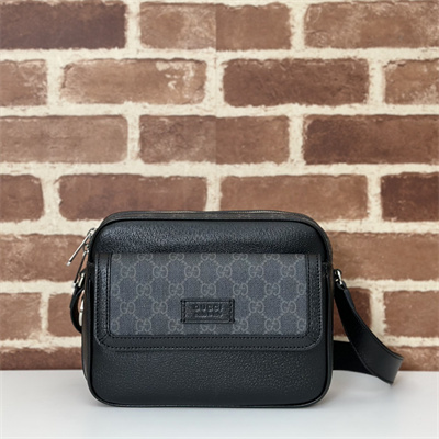 Gu.cci Small GG Crossbody Bag With Tag Black 795464