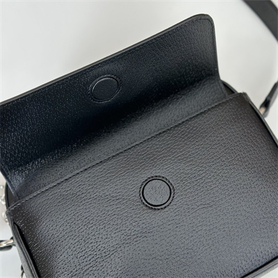 Gu.cci Small GG Crossbody Bag With Tag Black 795464