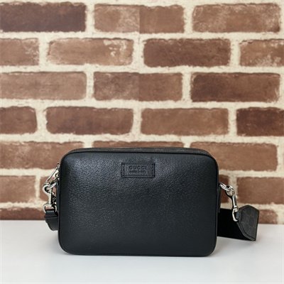 Gu.cci Small GG Crossbody Bag With Tag Black 795465