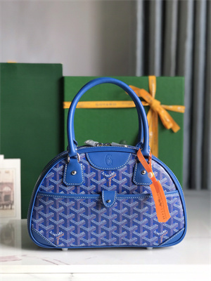 Goyard Saint Jeanne Medium Bowling Bag Blue