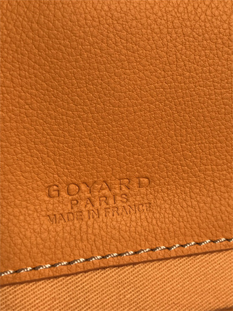 Belvedere MM Bag Goyardine Canvas & Decize Taurillon Leather Yellow