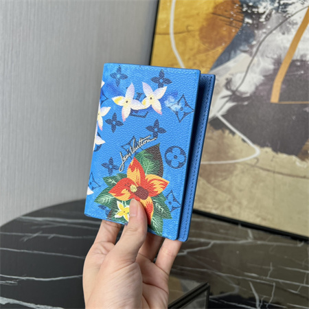 LV Passport Cover Monogram Surfin’ coated canvas Blue M83479