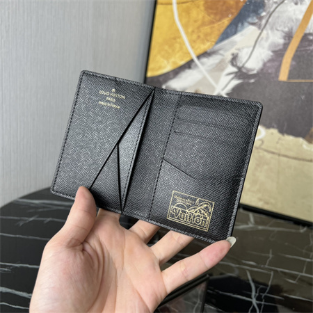 LV Pocket Organizer Monogram Surfin’ coated canvas Black M83498