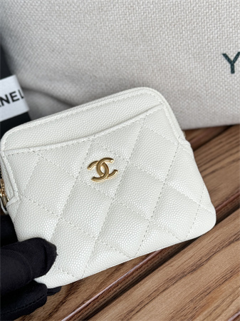 Chanel Zipper Coin Purse Grained Calfskin/Lambskin AP2061