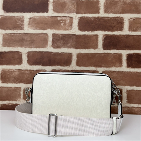 Gucci SMALL GG CROSSBODY BAG WITH TAG White leather and White GG Supreme canvas 795465