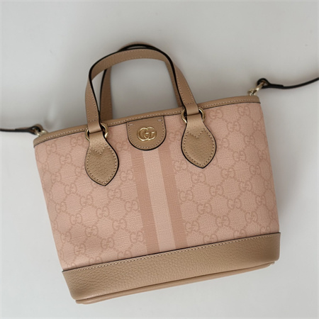 Gucci OPHIDIA MINI TOTE BAG Dusty Pink 811716