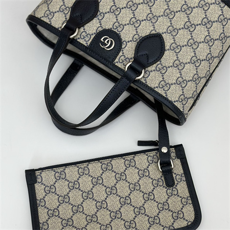 Gucci OPHIDIA MINI TOTE BAG Navy 811716