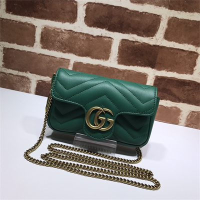 Gucci GG MARMONT MINI BAG Green 476433
