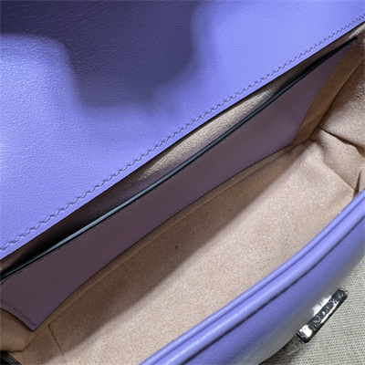Gu.cci GG Marmont  Small  Shoulder Bag Purple 446744