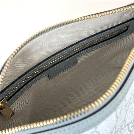 Gu.cci OPHIDIA GG SUPER MINI SHOULDER BAG Dusty Blue 795170