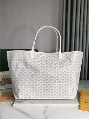 Goyard Saint Louis GM Bag In Goyardine Canvas & Chevroches Calfskin