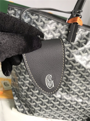 Goyard Saint Louis GM Bag In Goyardine Canvas & Chevroches Calfskin