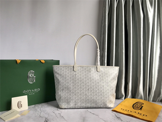 Goyard Artois MM Bag Goyardine Canvas & Chevroches Calfskin