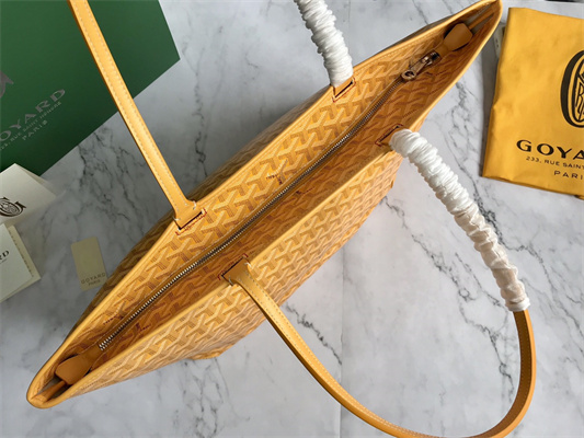 Goyard Artois MM Bag Goyardine Canvas & Chevroches Calfskin