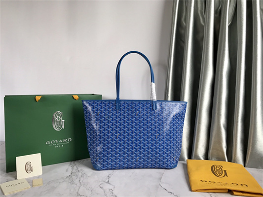 Goyard Artois MM Bag Goyardine Canvas & Chevroches Calfskin