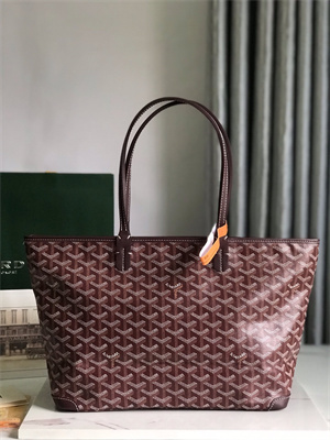 Goyard Artois PM Bag Goyardine Canvas & Chevroches Calfskin