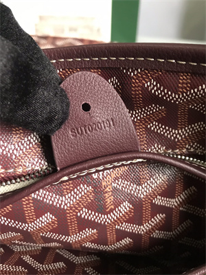 Goyard Artois PM Bag Goyardine Canvas & Chevroches Calfskin