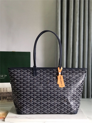 Goyard Artois PM Bag Goyardine Canvas & Chevroches Calfskin
