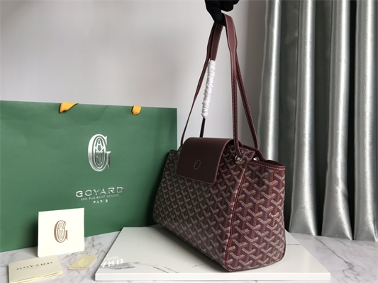 Goyard Rouette Souple Bag Goyardine Canvas & Chevroches Calfskin