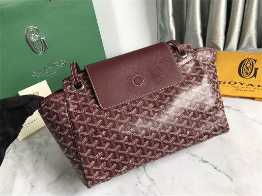 Goyard Rouette Souple Bag Goyardine Canvas & Chevroches Calfskin