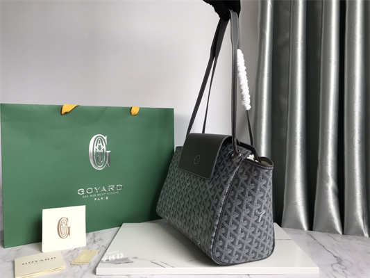Goyard Rouette Souple Bag Goyardine Canvas & Chevroches Calfskin