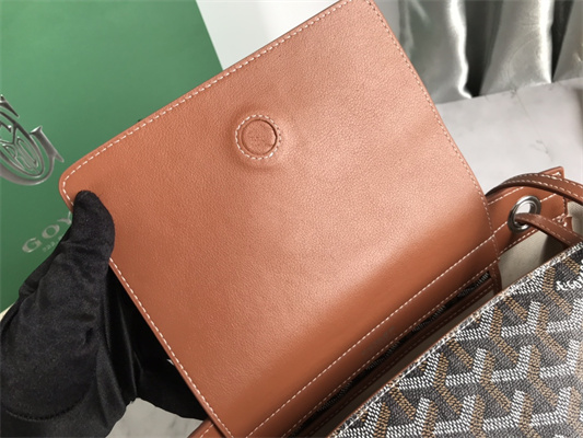 Goyard Rouette Souple Bag Goyardine Canvas & Chevroches Calfskin