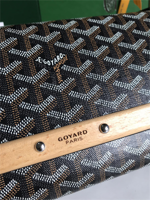 Goyard Monte-Carlo PM Clutch Goyardine Canvas & Cervon Calfskin