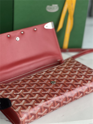Goyard Monte-Carlo PM Clutch Goyardine Canvas & Cervon Calfskin