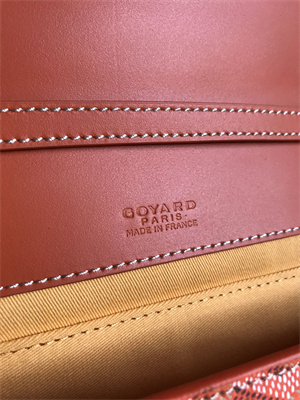 Goyard Monte-Carlo PM Clutch Goyardine Canvas & Cervon Calfskin