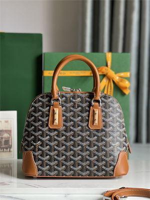 Goyard Vendome Mini Bag In Goyardine Canvas & Chevroches Calfskin