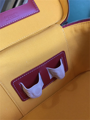 Goyard Muse Vanity Case In Goyardine Canvas & Cervon Calfskin