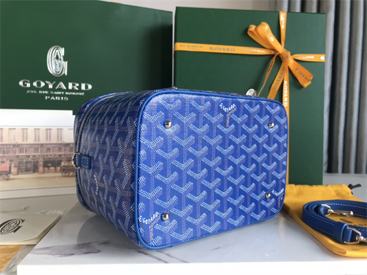 Goyard Muse Vanity Case In Goyardine Canvas & Cervon Calfskin