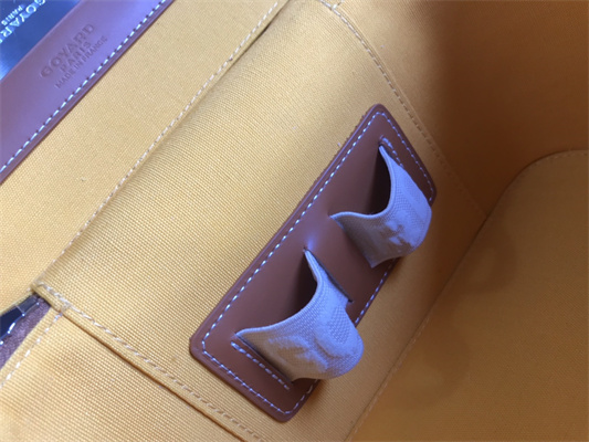 Goyard Muse Vanity Case In Goyardine Canvas & Cervon Calfskin