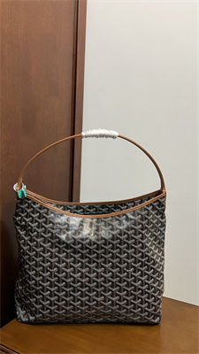 Goyard Bohème Hobo Bag Goyardine Canvas & Chevroches Calfskin